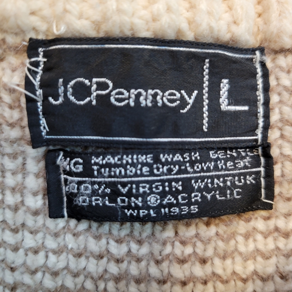 JcPenny Vintage 70s Aztec Acrylic Sweater - Picture 9 of 15